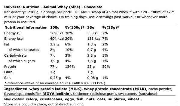 Animal Whey