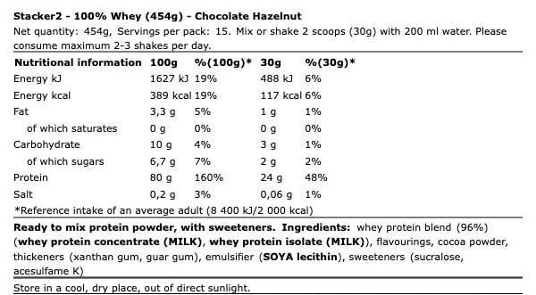 whey 454g