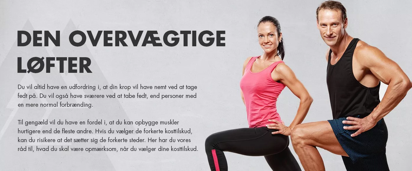 Den överviktige lyfter